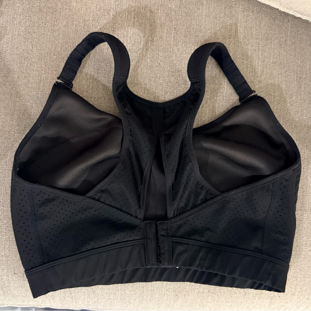 SPANX Women's Black Sports Bra size 36DDD - Picture 5 of 6